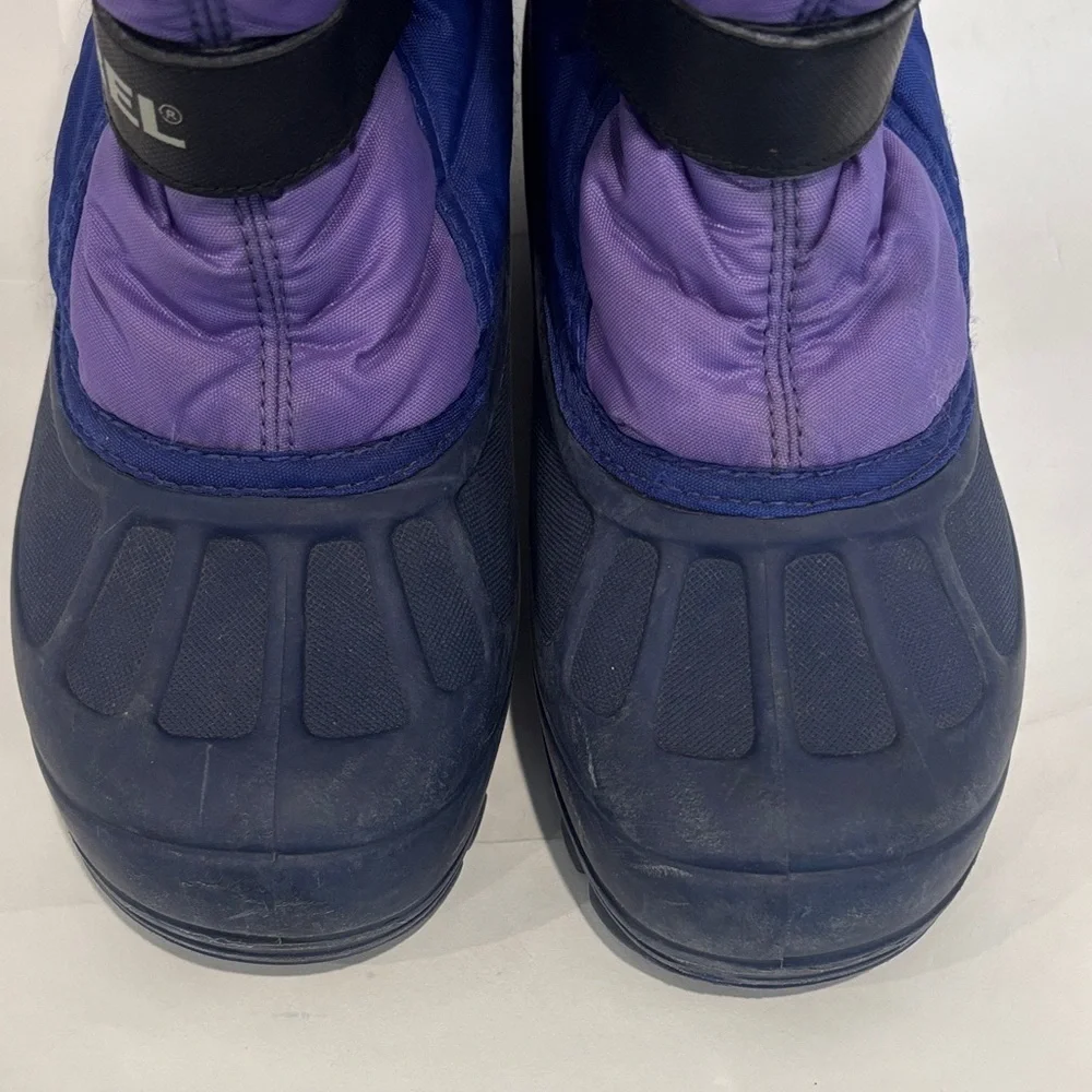 Sorel Flurry Blue and Lavender Winter Snow Boots
